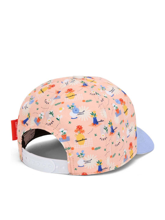 Hello Hossy Kids' Hat Jockey Fabric Pink