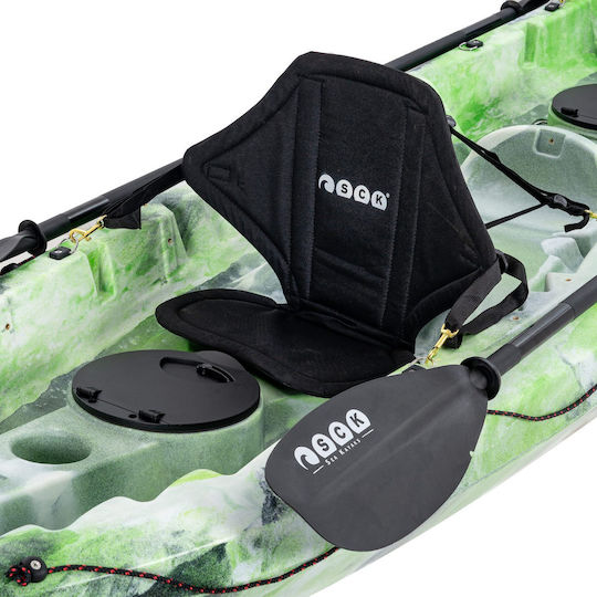 SCK Nereus HD 2704 Πλαστικό Kayak Ψαρέματος 2 Ατόμων Πράσινο