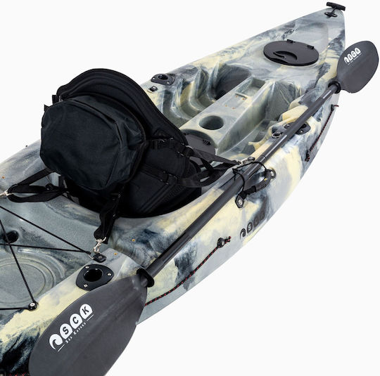SCK Conger 295 Sit in Fishing Kayak 1 Person Gray 2706