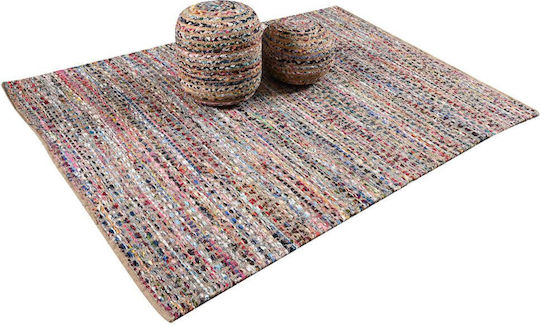 Chindi Χαλί Ορθογώνιο Καλοκαιρινό Ψάθινο Multi 160x230cm