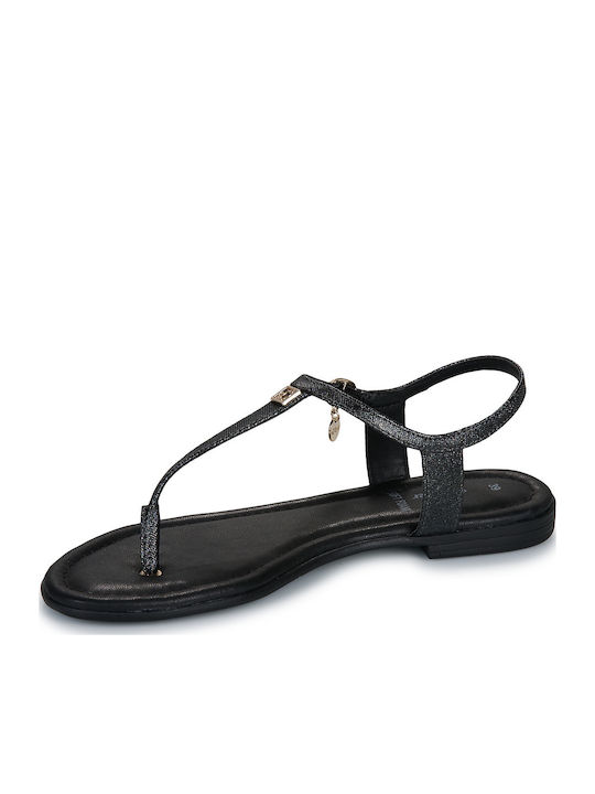 Women's Flat Sandals in Black Color