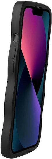 HappyCase Back Cover Σιλικόνης Μαύρο (iPhone 13)