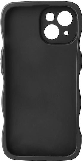 HappyCase Back Cover Σιλικόνης Μαύρο (iPhone 13)