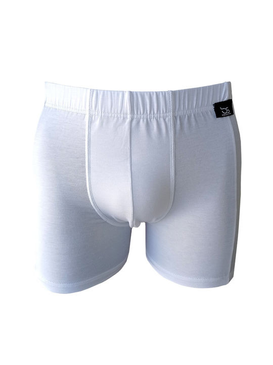 Men's Boxer White