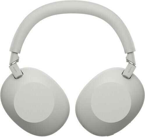 Sony WH-1000XM6 Wireless / Wired Over Ear Headphones with 30 hours of Operation and Quick Charge Platinum Silver