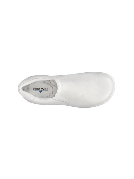 Nurse Mates Nursemates Dove Wide Low Work White