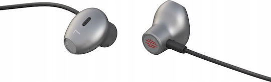 Nubia In-ear Handsfree Ακουστικά με Βύσμα 3.5mm Γκρι