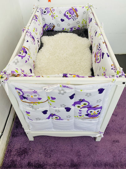 Kinderzimmer-Aufbewahrungskorb Lila