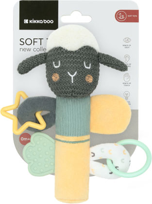 Kikka Boo Pendant Toy for Cot with Teether Sleepy Sheep for 0++ Months