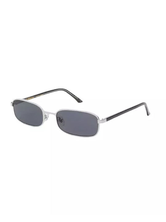 A.Kjaerbede Unisex Sunglasses with Silver Metal Frame and Silver Mirror Lens KL2506-008