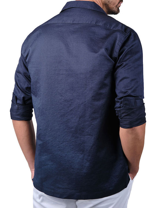 Long-sleeved Shirt Blue