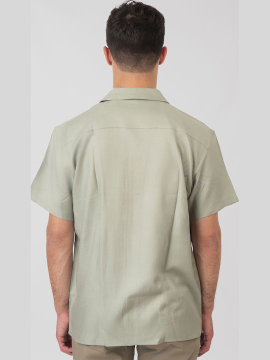 Κοντομάνικο Πουκάμισο Moss Green