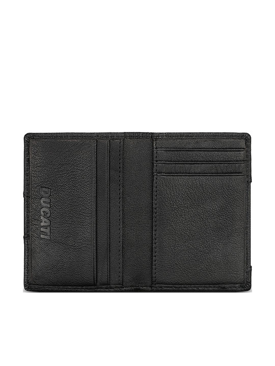 Leather Men's Wallet Cards Black