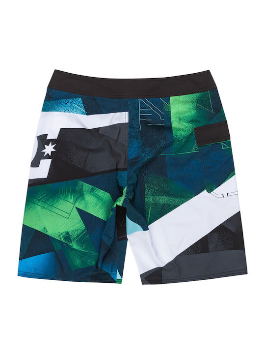 Burn Out 21 Men's Swimwear Bermuda Lime Green