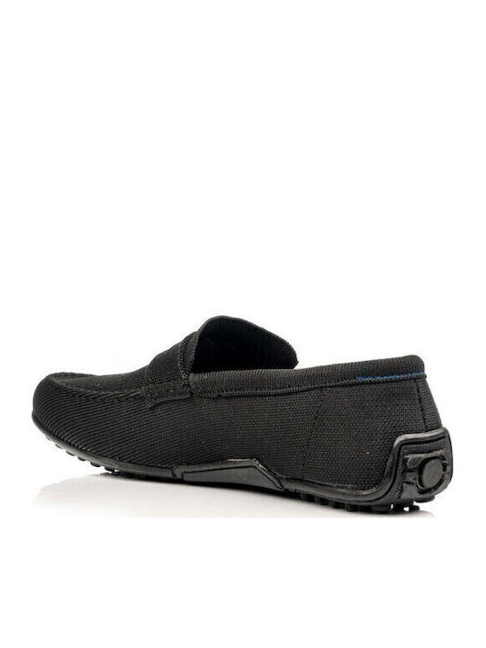 Men's Leather Moccasins Black