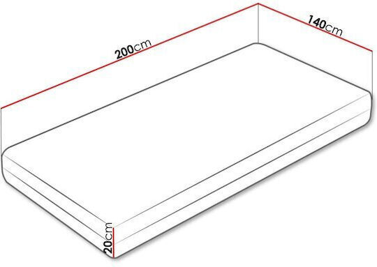 Epipla1.gr Anatomisch Matratze Kinderbett 140cmx200cm