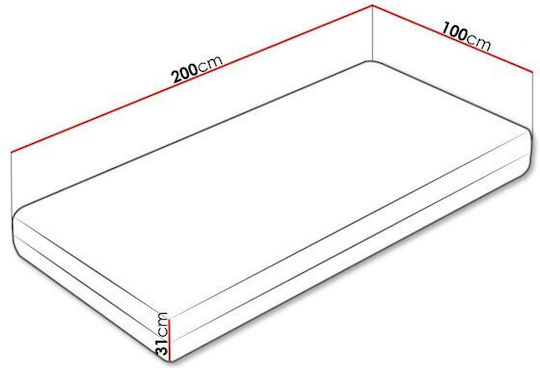 Epipla1.gr Anatomisch Matratze Kinderbett 100cmx200cm