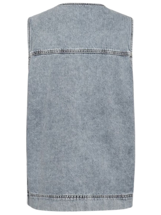 Women's Jean Jacket for Spring or Autumn Light Blue