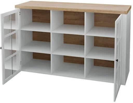 Ferdore 143 Living Room TV Unit with Showcase M130xW35xH111cm