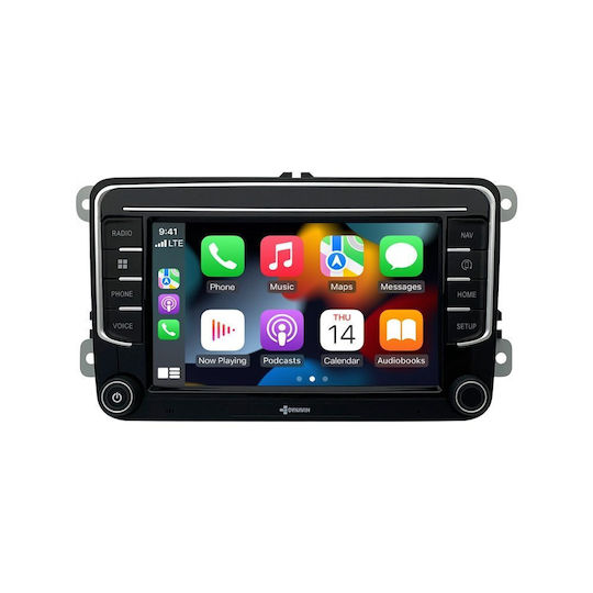 Ηχοσύστημα Αυτοκινήτου VW | Skoda | Seat (Bluetooth/USB/WiFi/GPS/Apple-Carplay/Android-Auto) με Οθόνη Αφής 7"