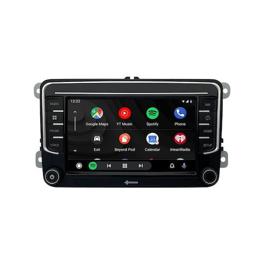 Ηχοσύστημα Αυτοκινήτου VW | Skoda | Seat (Bluetooth/USB/WiFi/GPS/Apple-Carplay/Android-Auto) με Οθόνη Αφής 7"