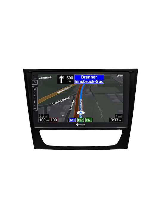 Dynavin Auto-Audiosystem für Mercedes-Benz CLS Klasse / E Klasse 2003-2009 (Bluetooth/USB/WiFi/GPS/Apple-Carplay/Android-Auto) mit Touchscreen 9"