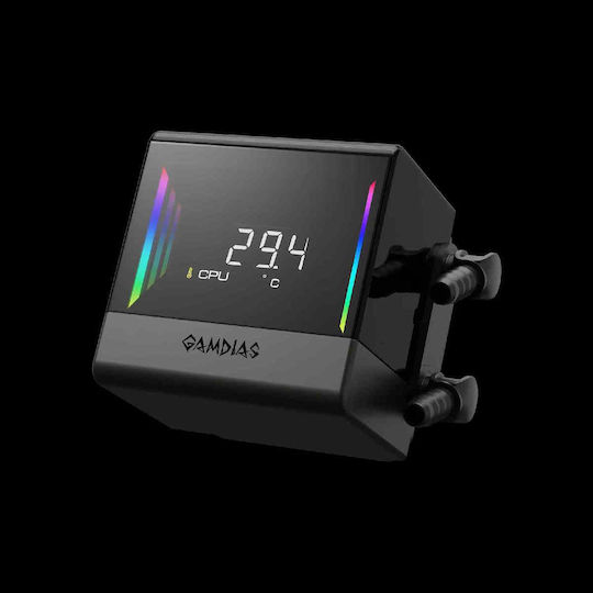 Gamdias Chione E4-360 Υδρόψυξη AIO CPU με 2 Ανεμιστήρες 120mm και ARGB Φωτισμό