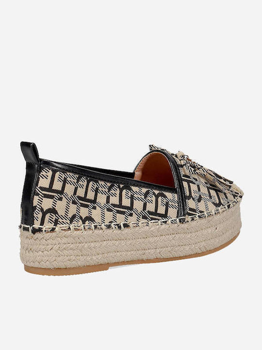 Women's Fabric Espadrilles Beige