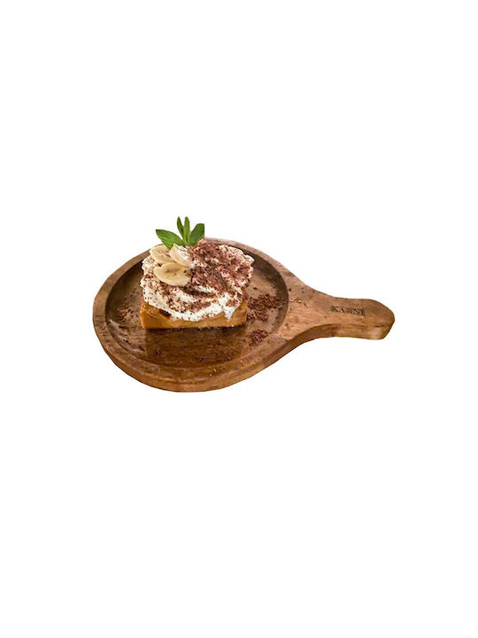 Nakaro Wood Πλατώ Σερβιρίσματος Ξύλινο 20x20εκ.