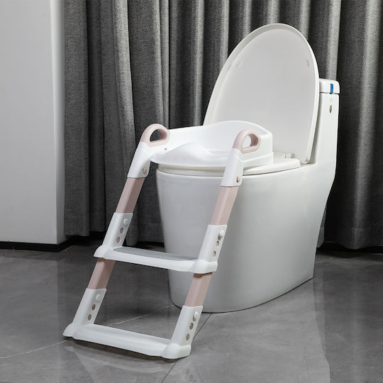 X-treme Baby Toddler Toilet Seat Beige With Footrest And Handles