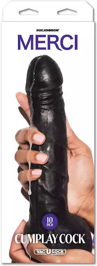 Doc Johnson Realistic Dildo with Balls, Suction Cup, and Ejaculating Capability 26cm