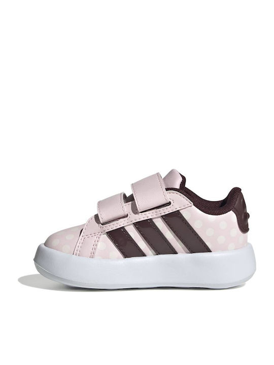 Grand Court 2.0 Παιδικά Sneakers με Σκρατς Ροζ