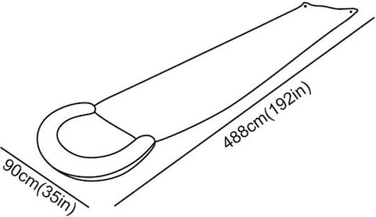 Saltea Gonflabilă Splash & Slide Cu Tobogan Pentru 5+ Ani Albastră