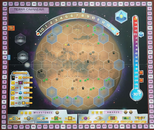 Разширение на играта Terraforming Mars: Utopia & Cimmeria за 2-5 играчи 12+ години (EN) FryxGames