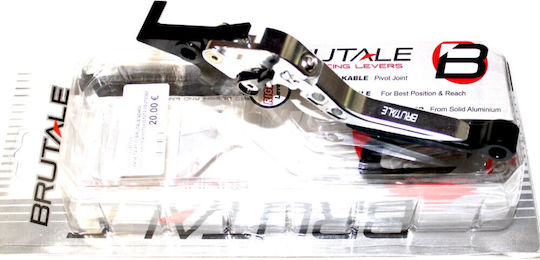 Motorcycle Brake Lever for Yamaha Crypton-X135 Silver 220-02-39606
