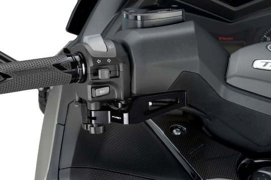 Puig Μανέτα Συμπλέκτη Μοτοσυκλέτας για Yamaha T-Max 530 Μαύρο 8500N