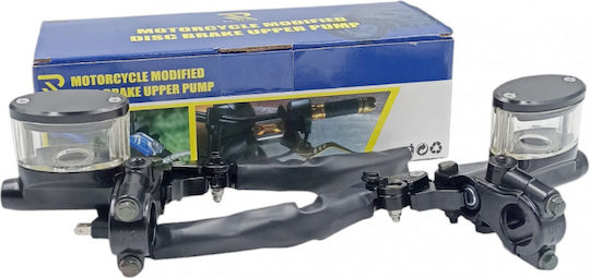 Set of Motorcycle Brake/Clutch Levers Adjustable Blue AU-00745