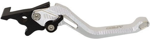 Apido Motorcycle Brake Lever Adjustable for Sym VF 125 Silver 34838021