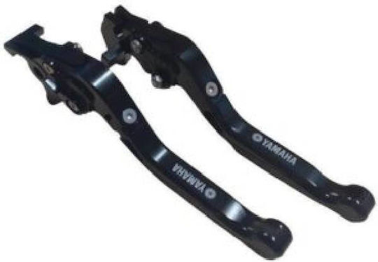 Set manete frână/ambreiaj motocicletă Manete de motocicletă Manete de motocicletă ajustabile pentru Yamaha XSR 900 Negre 25001456-6