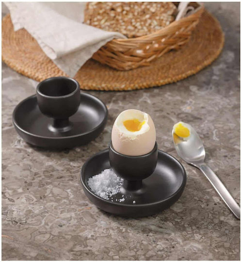 Eva Solo Suport pentru ouă Ceramică Negru 2pcs