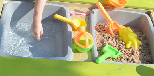 Wendi Toys Tischchen aus Holz Grün