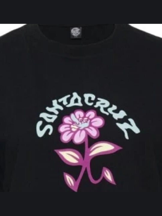 Santa Cruz T-Shirt Μαύρο
