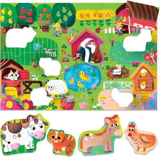 Ecoplay Shaped Puzzle Farm