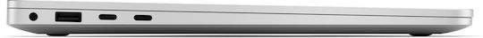Microsoft Surface Laptop Copilot + PC 13.8" Touchscreen 120Hz (Snapdragon-X Plus/16GB/256GB SSD/W11 Home) Platinum (US Keyboard)