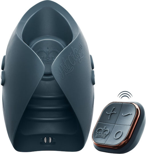 Hot Octopuss Double Vibrator with Remote Control 10.5cm Gray