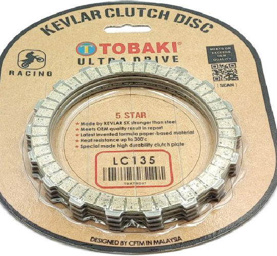 Discuri de ambreiaj Yamaha Crypton-x135 T-tobaki