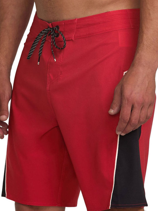 Straddie Pro Men's Swimwear Shorts Scarlet