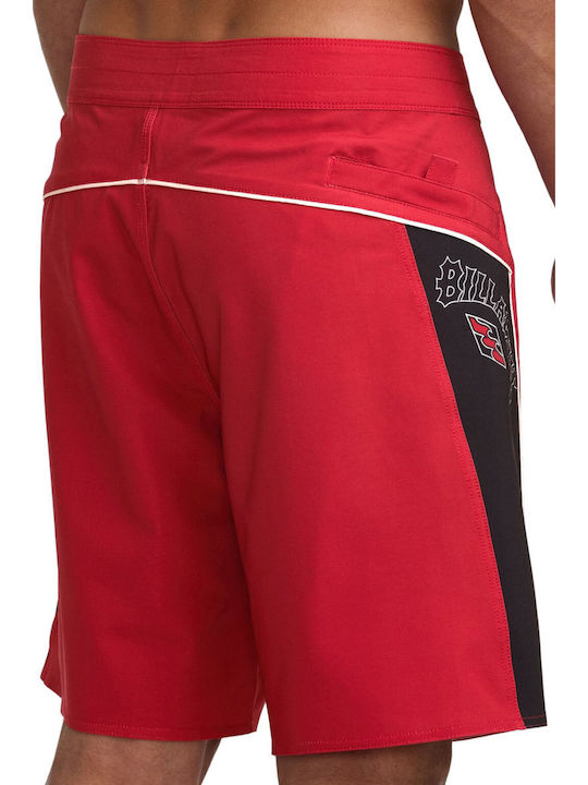 Straddie Pro Men's Swimwear Shorts Scarlet