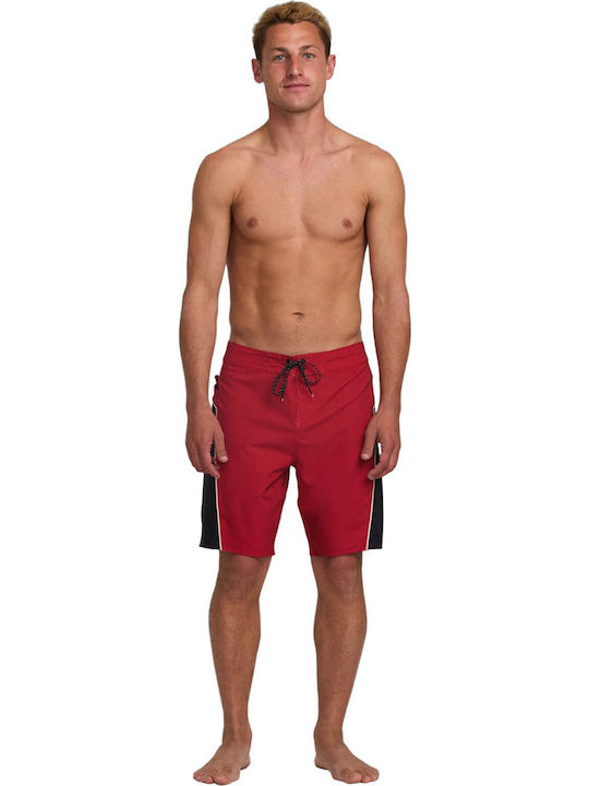 Straddie Pro Men's Swimwear Shorts Scarlet