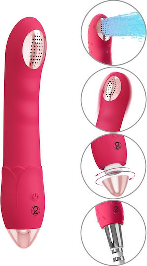 You2Toys Classic Vibrator with Remote Control 20.1cm Red